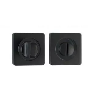 Завертка PALIDORE на квадратной накладке Black