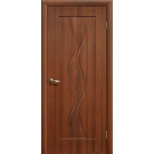Двери щитовые Водопад ДГ ПВХ Итальянский Орех