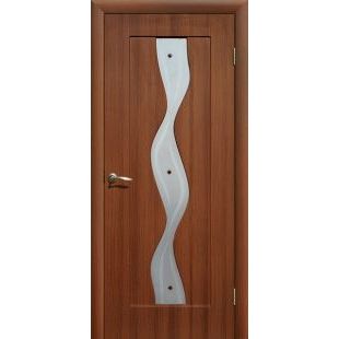 Двери щитовые Водопад ДО ПВХ Итальянский Орех