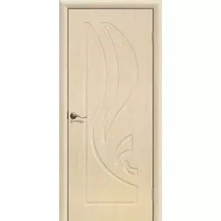 Двери щитовые Лилия ДГ ПВХ Беленый Дуб