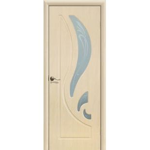 Двери щитовые Лилия ДО ПВХ Беленый Дуб