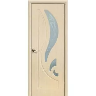 Двери щитовые Лилия ДО ПВХ Беленый Дуб