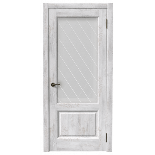 Двери Царговые Экошпон Лира ДО Альпийская Ель