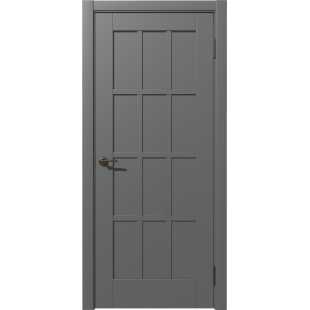 Двери Царговые Экошпон Терция ДГ Серый Софт