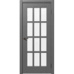 Двери Царговые Экошпон Терция ДО Серый Софт