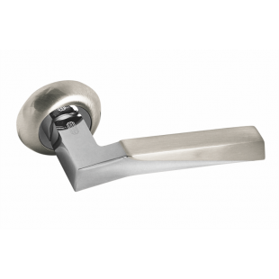 Ручка фалевая алюминий А-133НН/РС Белый никель/Хром