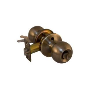 Ручка защелка 607 АВ/РS Бронза