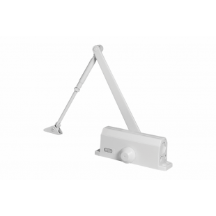 Доводчик дверной 603 Белый до 80 кг