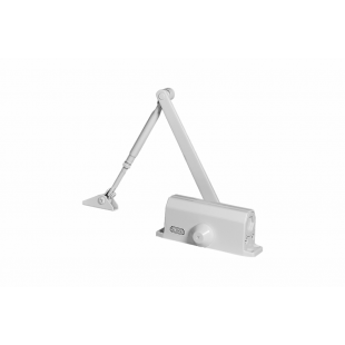 Доводчик дверной 602 Белый до 50 кг