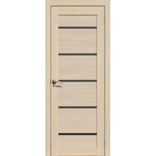 Двери Царговые ЦДО-04 Палермо Черная лакобель