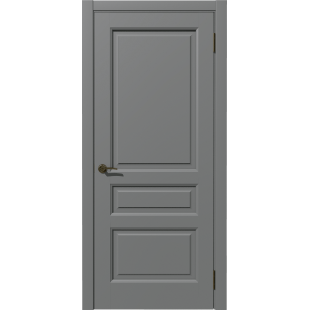 Двери Царговые Экошпон Пиано-2 ДГ Серый Софт