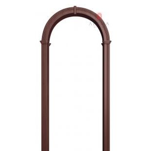 Арка межкомнатная Валенсия пвх Итальянский орех