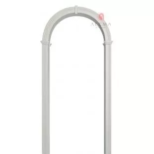 Арка межкомнатная Валенсия пвх Беленый дуб