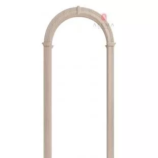 Арка межкомнатная Валенсия Капучино экошпон