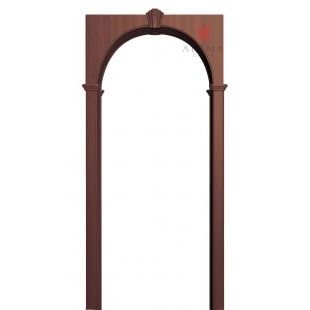 Арка межкомнатная Милано пвх Итальянский орех