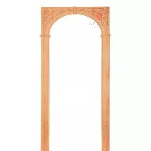 Арка межкомнатная Казанка пвх Миланский орех