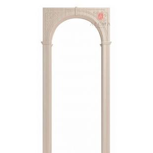 Арка межкомнатная Казанка Капучино экошпон