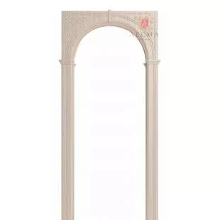 Арка межкомнатная Казанка Капучино экошпон