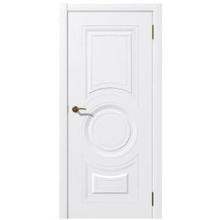 Двери Экошпон Классика - Рим ДГ Белый Ясень