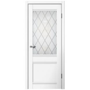 Дверь Царговая ЦДО-390 Белый Софт