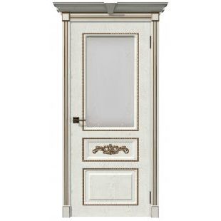 Дверь Амелия ДО патина Золото Экошпон