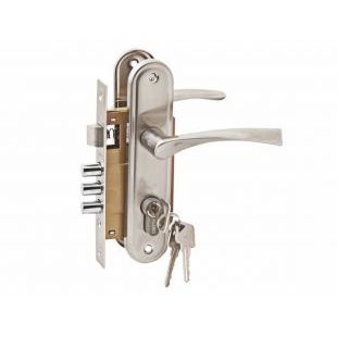 Дверной комплект LH 7036 - X11SN хром матовый