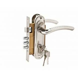 Дверной комплект LH 7036 - 59SN хром матовый